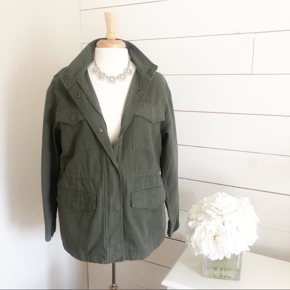 Universal Thread • Olive Anorak Utility Jacket